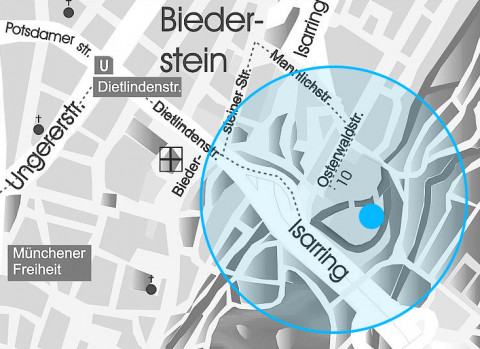 Karte: Osterwaldstraße 10, München