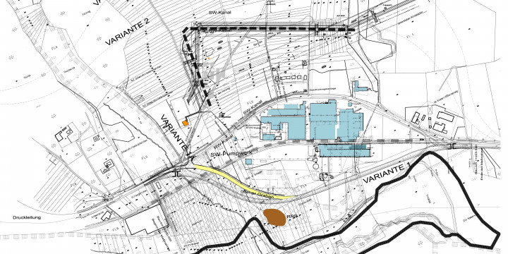 Homanit Hackerlinie, Lageplan