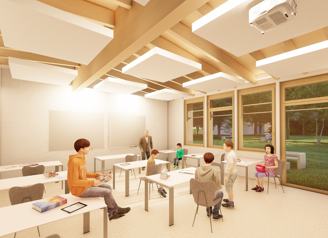 Phorms, Visualisierung des Klassenzimmers